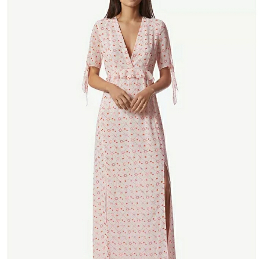 Pink Avec Les Filles Maxi Dress